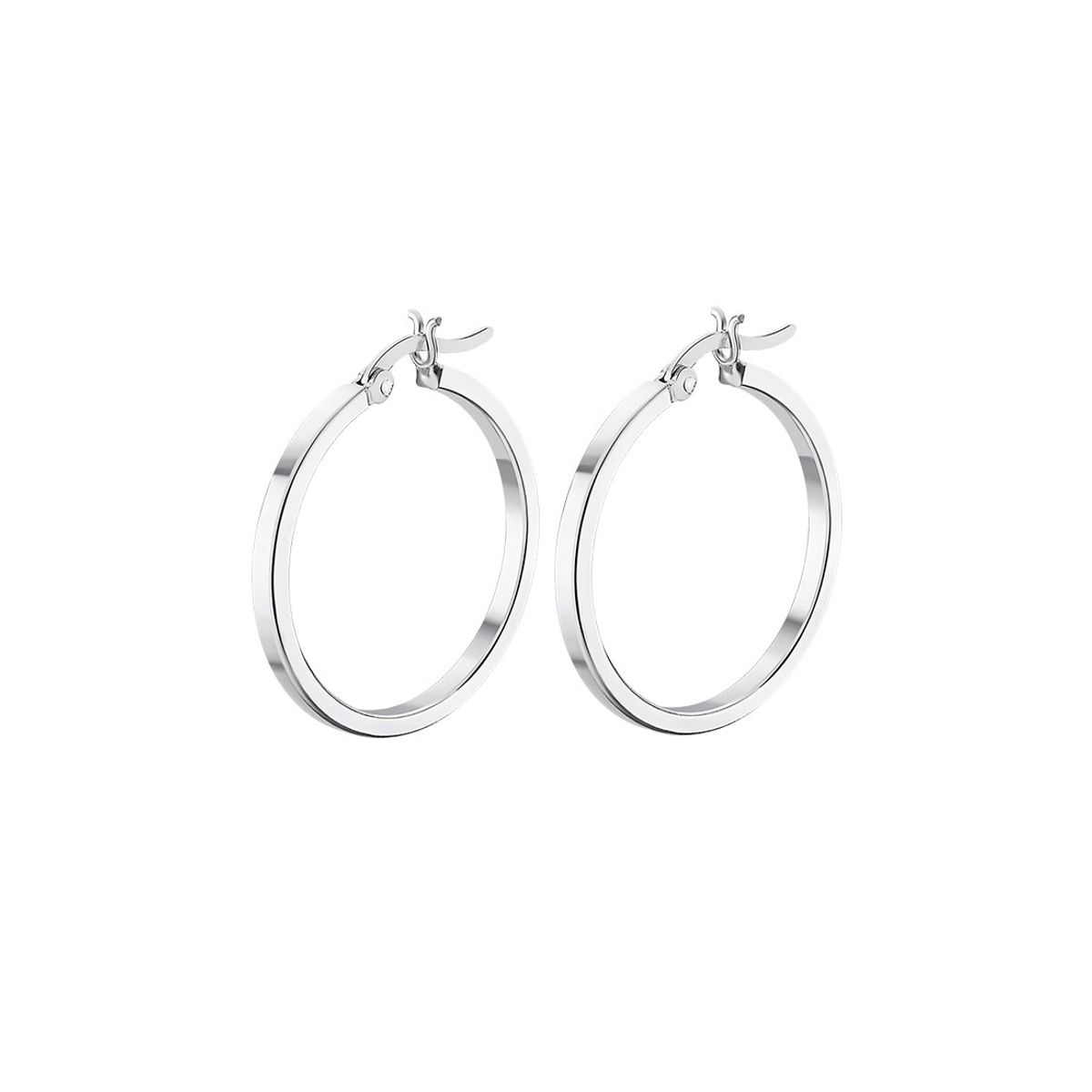 LOTUS SILVER - Aros LP3277-4/2 Lotus Silver Mujer Hoops