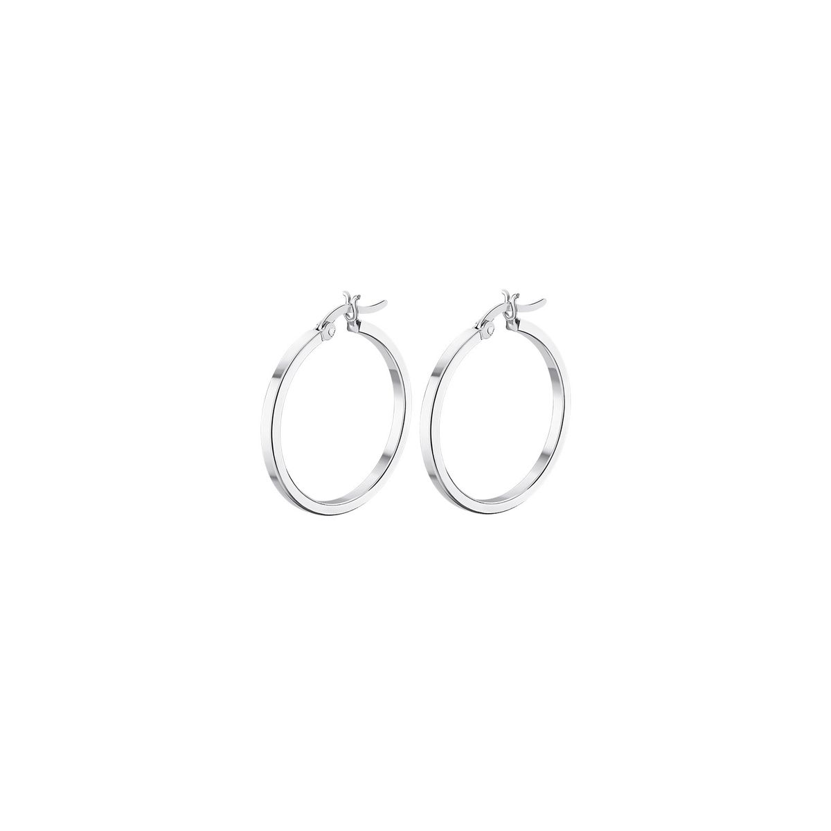 LOTUS SILVER - Aros LP3277-4/2 Lotus Silver Mujer Hoops