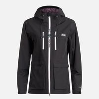 Chaqueta Mujer Viento Blanco Negro