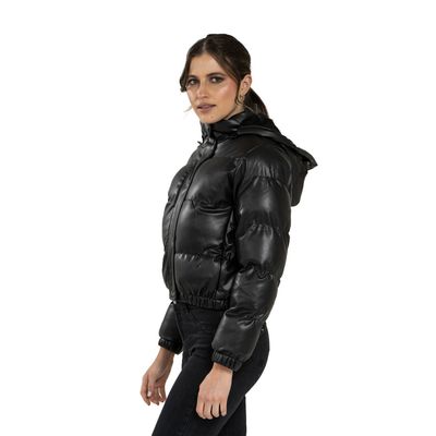 Imagen 2 del producto Chaqueta de Ecocuero Mujer Negro