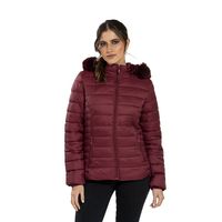 Parka Mujer Burdeo