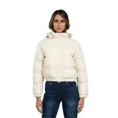 TODOPIEL - Chaqueta de Ecocuero Mujer Blanco