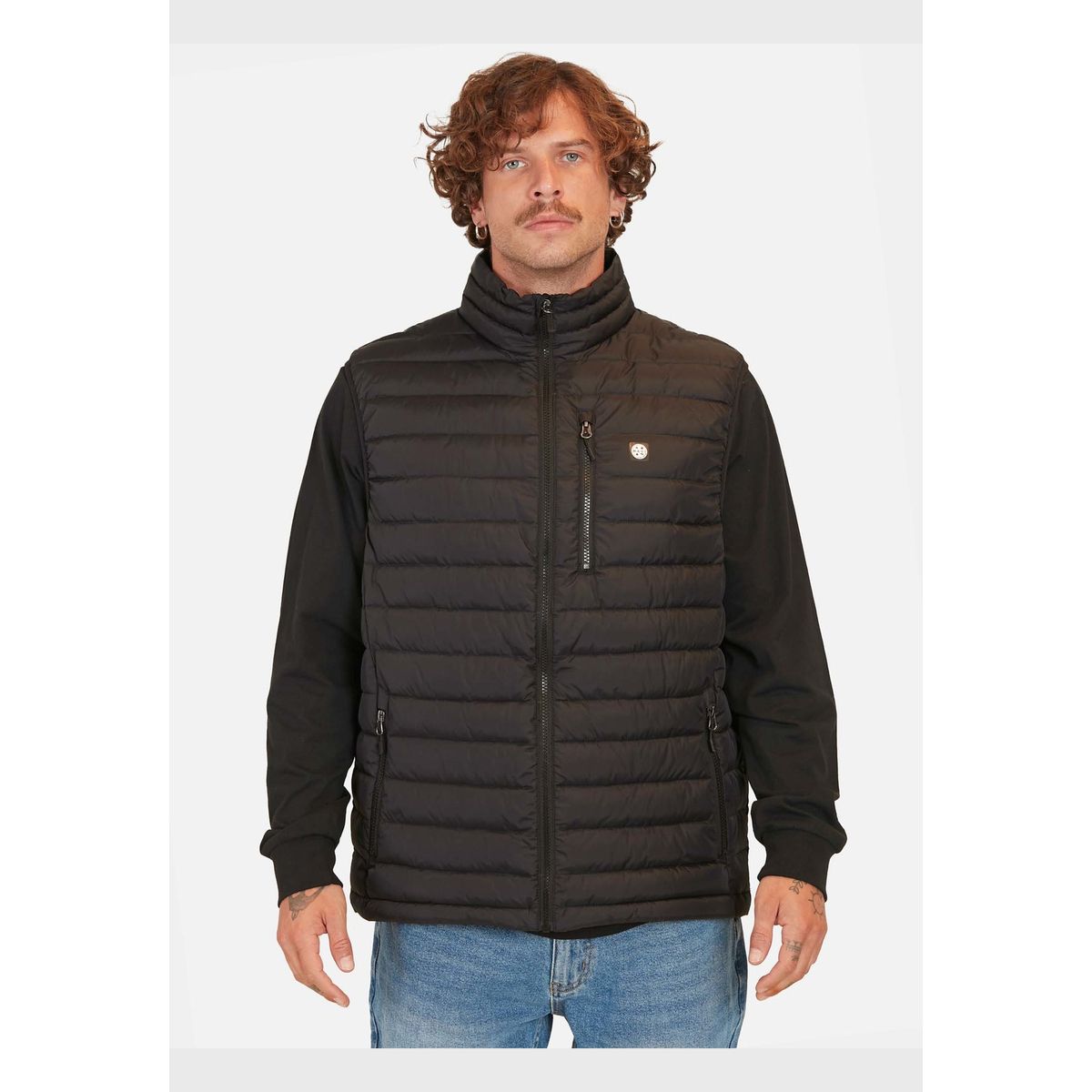 MAUI AND SONS - Parka Puffa Halawa Negro Hombre Maui And Sons
