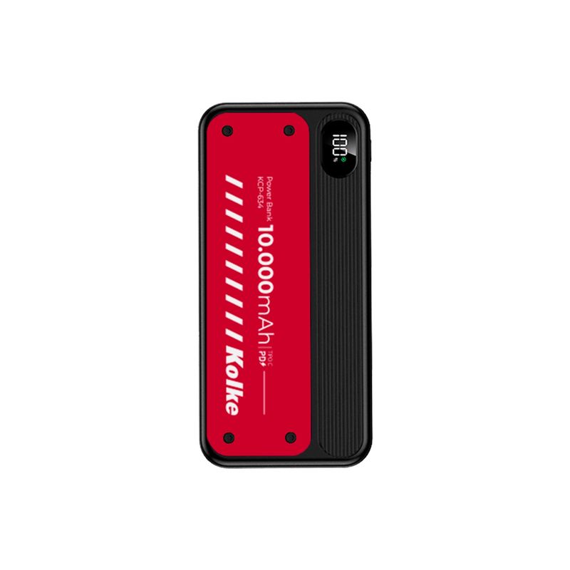 KOLKE - Batería Externa Power Bank Kolke 10000mAH Carga Rápida Negro