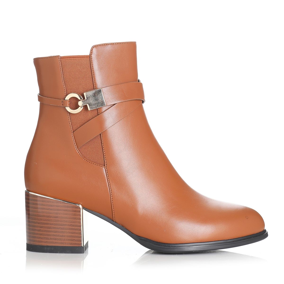 VIA UNO - Botin Mujer Camel Via Uno 12432401