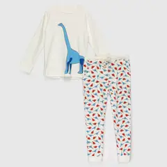 COYOTE KIDS - Pijama brontosaurio algodón
