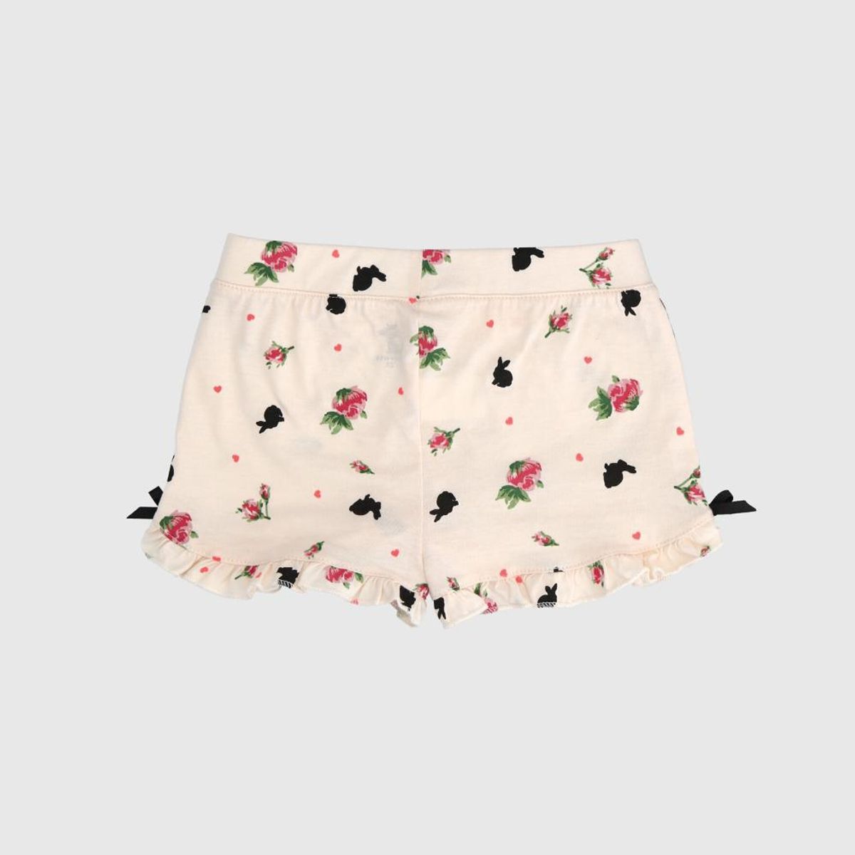 COYOTE KIDS - Short beige con vuelos algodón peruano - Beige