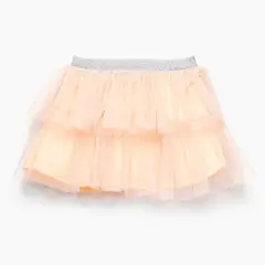 COYOTE KIDS - Falda tutu melón algodón peruano - Naranja