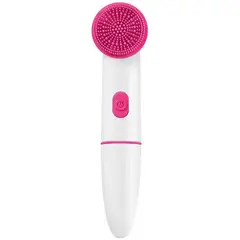 GENERICO - Cepillo De Limpieza Facial Sonic 2 En 1 Blanco WL0156
