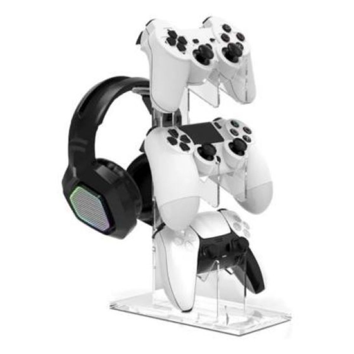 GENERICO - Soporte Escritorio Para Auricular Headset Pulse 3d & Mandos