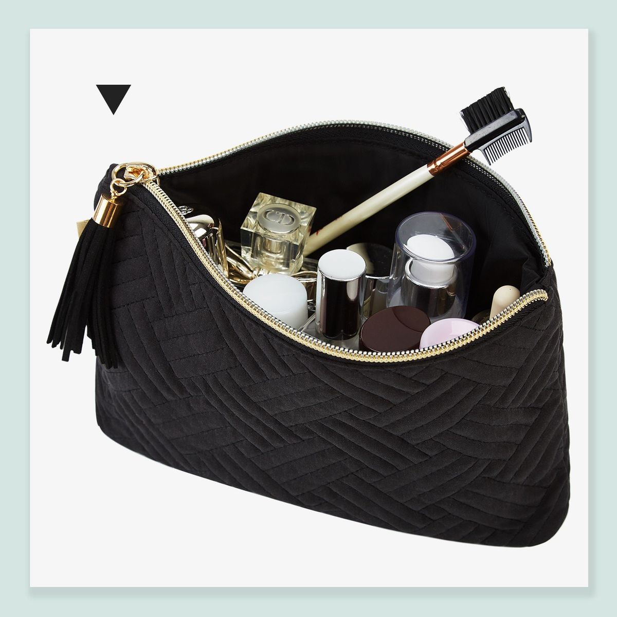 BAGSMART - Bagsmart Cosmetiquero de Viaje Compacto Negro