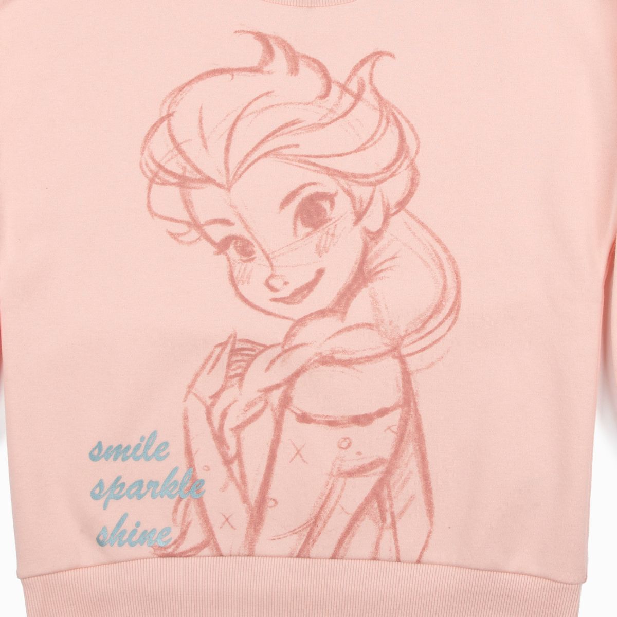 DISNEY - Poleron Niña Frozen Rosado Disney