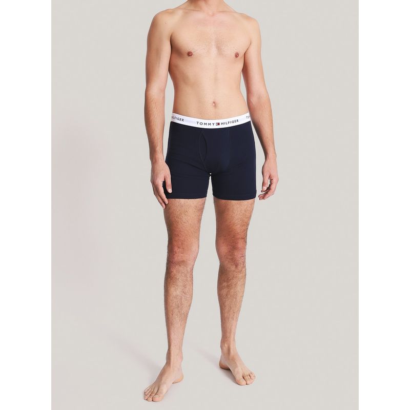 TOMMY HILFIGER - Pack 3 Calzoncillo Bóxers Multicolor Tommy Hilfiger