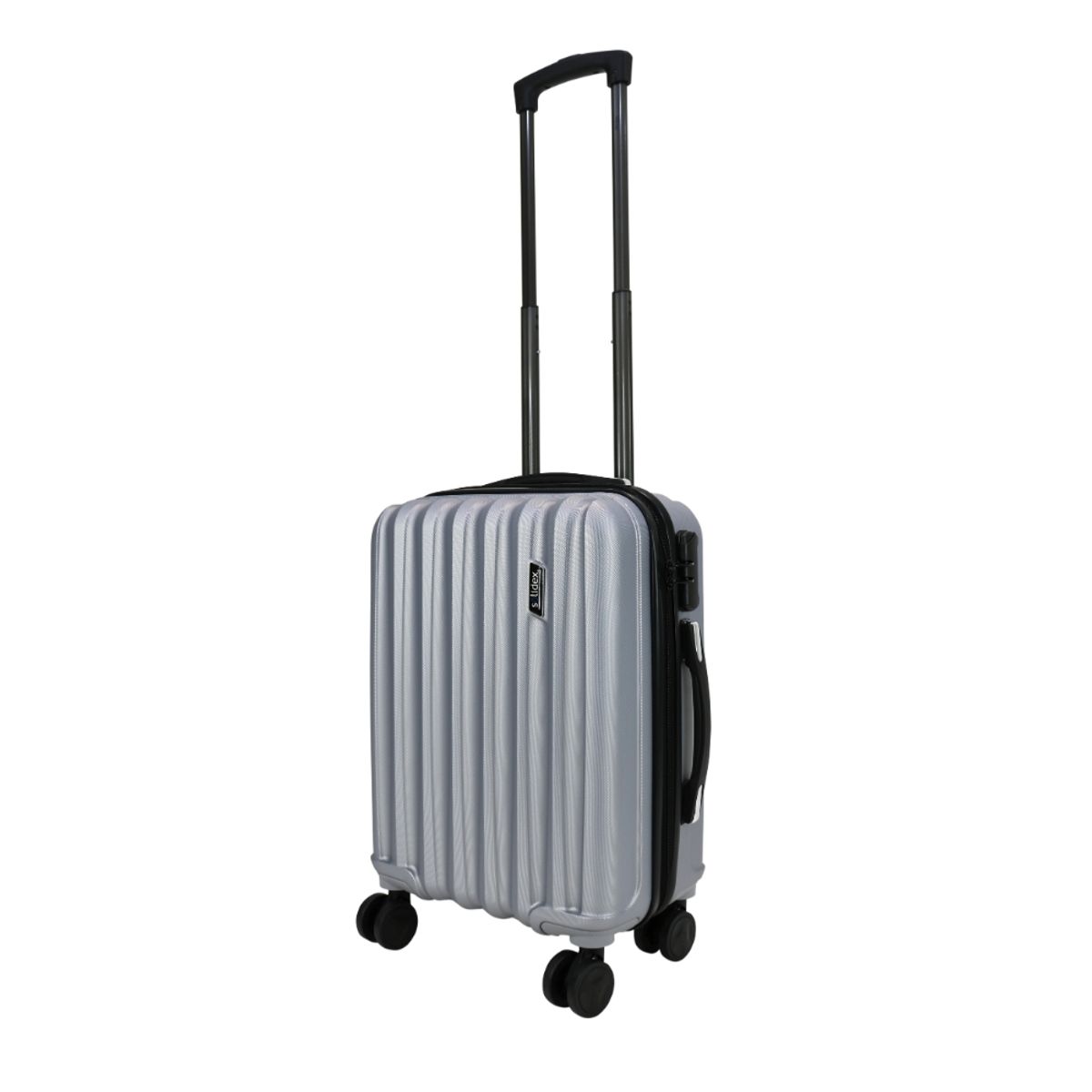 HEAD - Maleta Cabina Brasilia S 8 Ruedas Plata Head