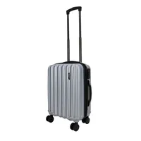 Maleta Cabina Brasilia S 8 Ruedas Plata