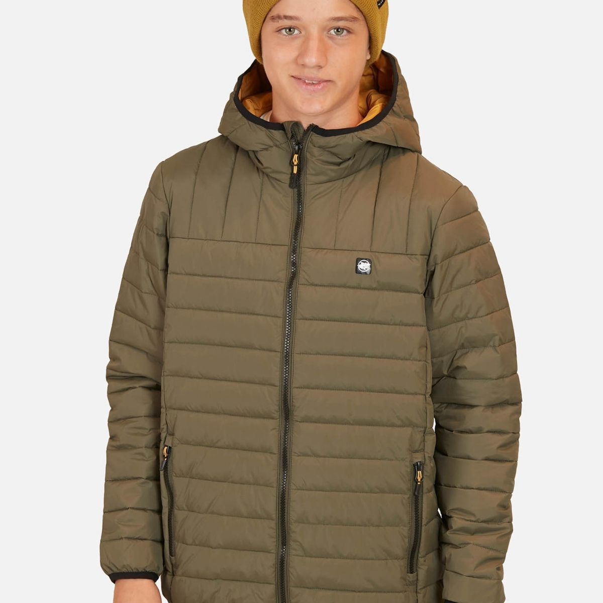 MAUI AND SONS - Parka Puffa Honokaa Young Verde Infantil Maui And Sons