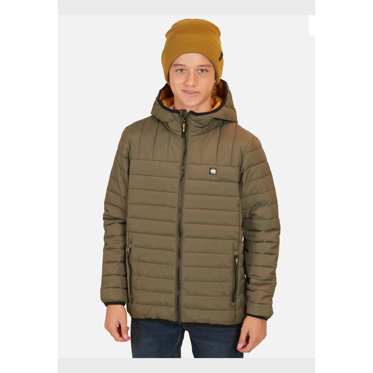 MAUI AND SONS - Parka Puffa Honokaa Young Verde Infantil Maui And Sons