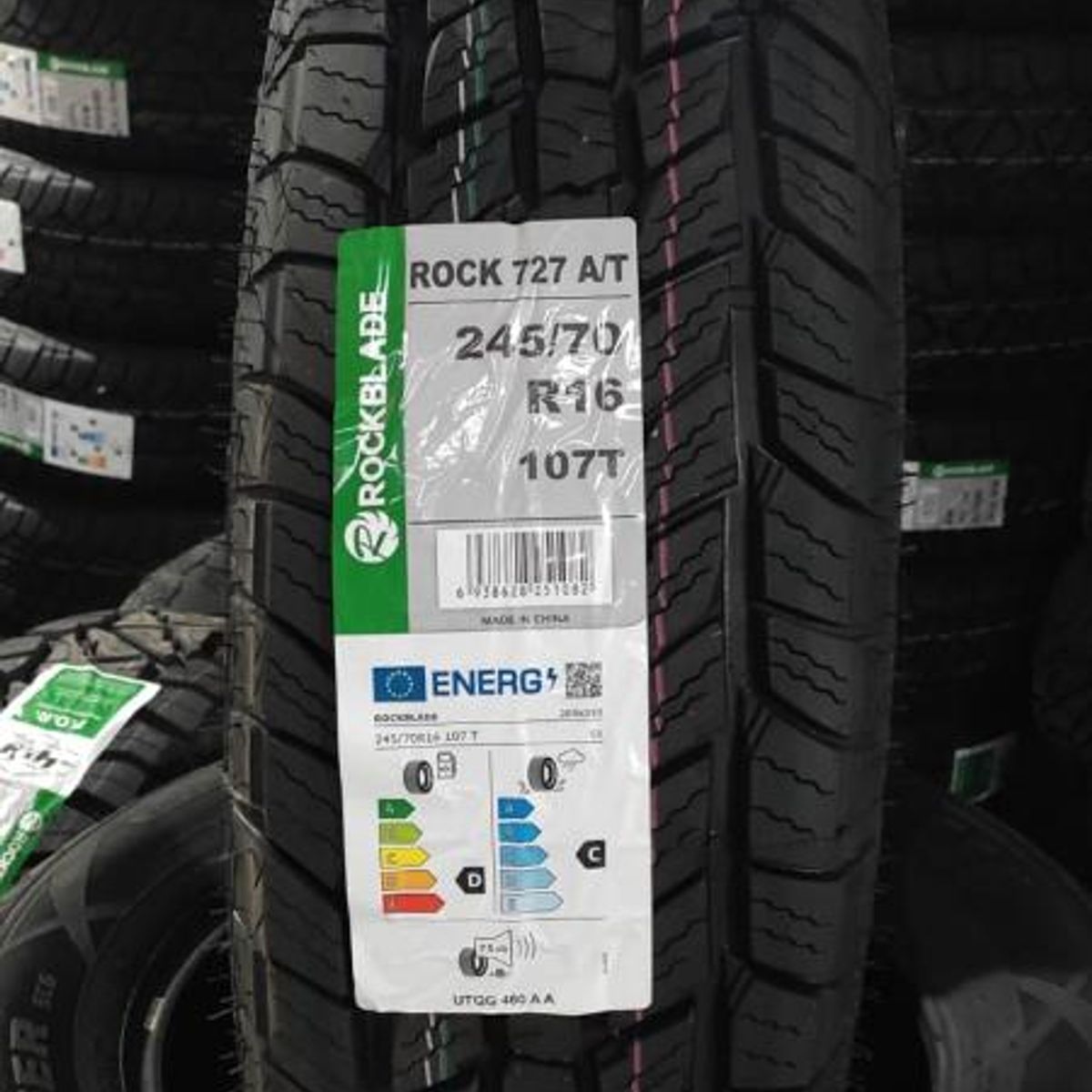 ROCKBLADE - NEUMATICO 245/70 R16 ROCKBLADE ROCK 727 A/T 107T ROCKBLADE