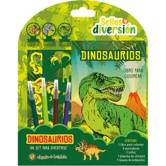 EDITORIAL GUADAL - Libro Sellos Y Diversion Dinosaurios