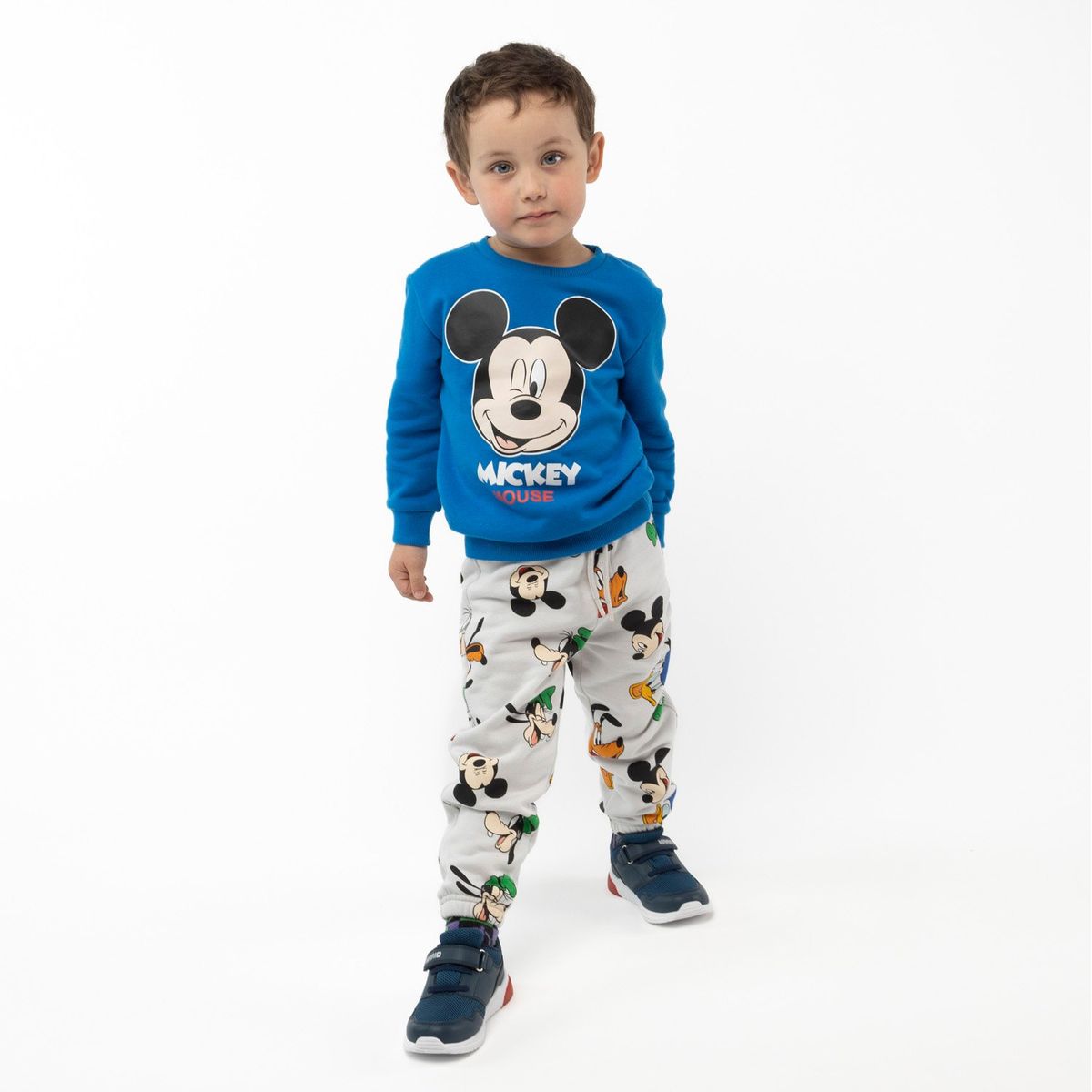 DISNEY - Buzo Niño Cara Guiño Mickey Azul Disney