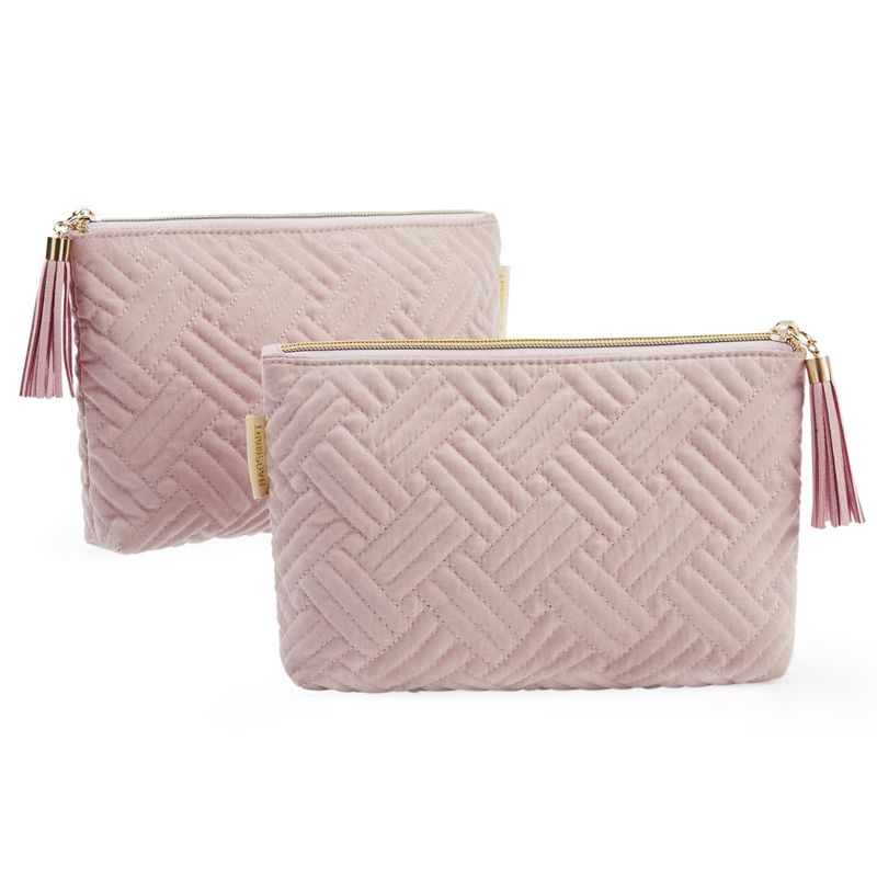 BAGSMART - Bagsmart Cosmetiquero Pack de 2 unidades - Rosado