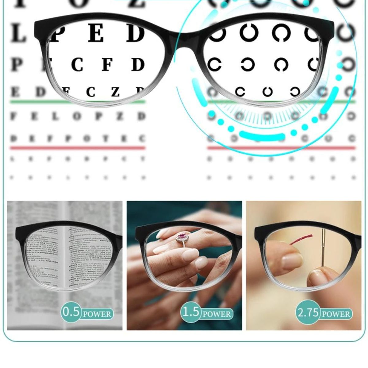 GENERICO - Lentes HD Adaptativos Automáticos One Power