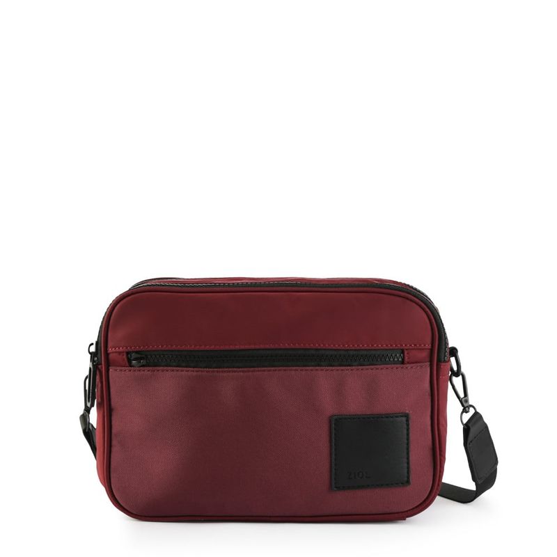 ZIOL - Cartera bandolera pequeña pombal burdeo