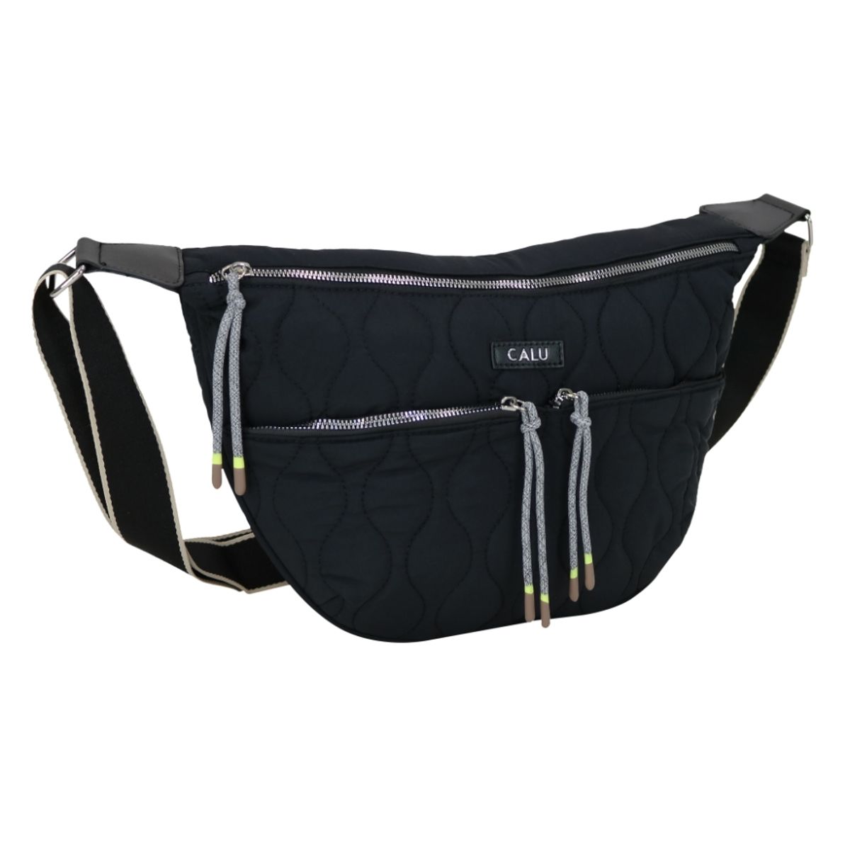 CALU - Cartera Banano Sara Negro Calu