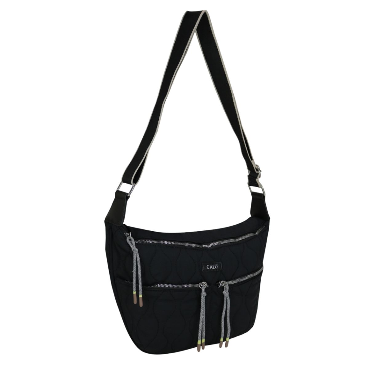 CALU - Cartera Banano Sara Negro Calu