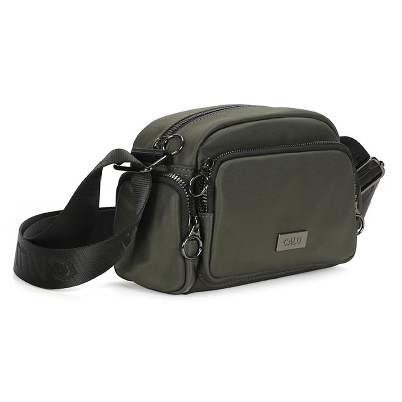 CALU - Cartera Bandolera Pamela Verde Oscuro Calu