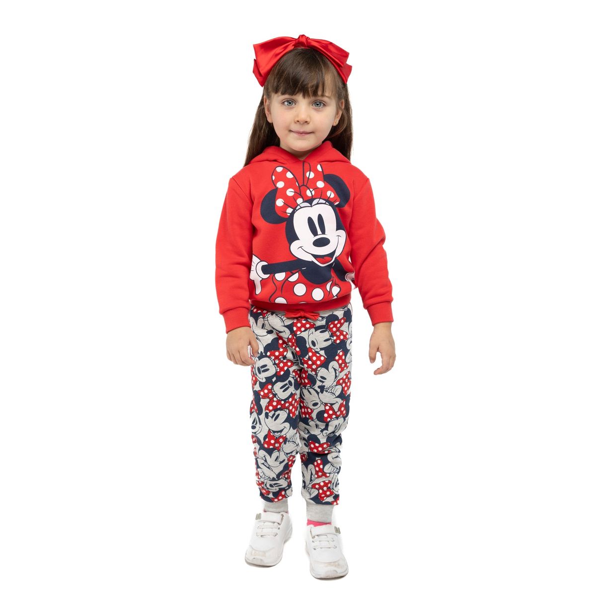 DISNEY - Buzo Niña Minnie Feliz Rojo Disney