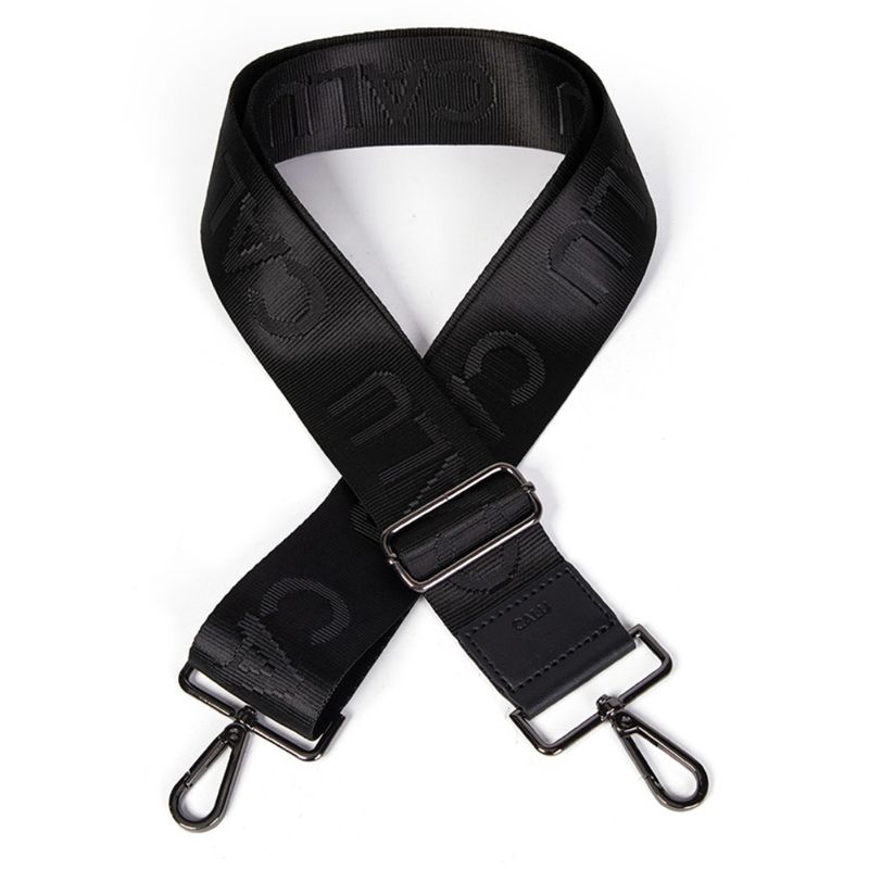 CALU - Correa Strap Cartera Fresno Negro Silver Calu
