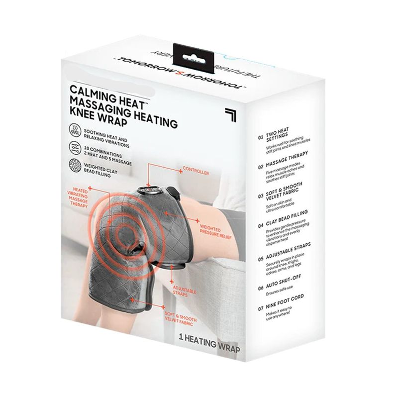 GENERICO - RODILLERA PARA MASAJE TERAPIA CALOR Y VIBRACION