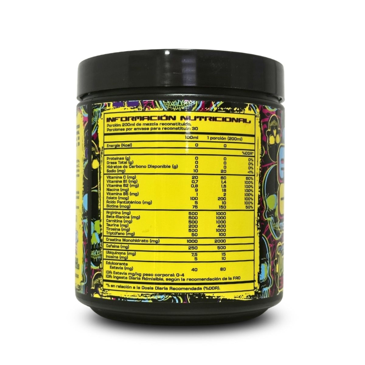 PEGA LOCO - PRE ENTRENO 228GR 30 SERVICIOS LOCO LIMON - PEGALOCO