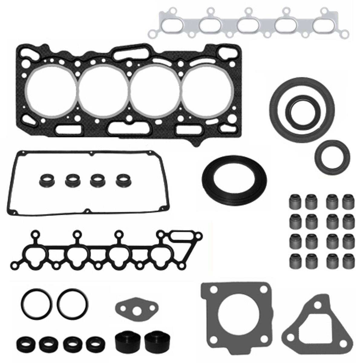 GENERICO - Kit Empaquetaduras Changan Cs15 1.5 16/22 Jl473qf Gasolina