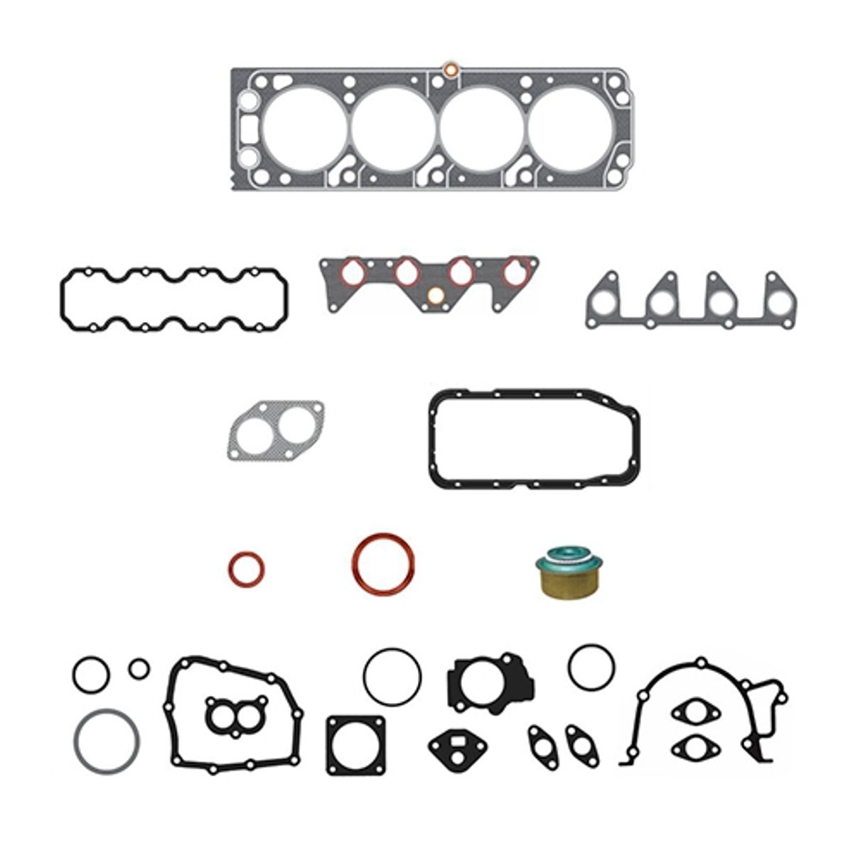 GENERICO - Kit Empaquetaduras Daewoo Espero 2.0 92/00 C20le Gasolina