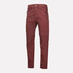 HAKA HONU - Pantalon Hombre Desmontalo Burdeo