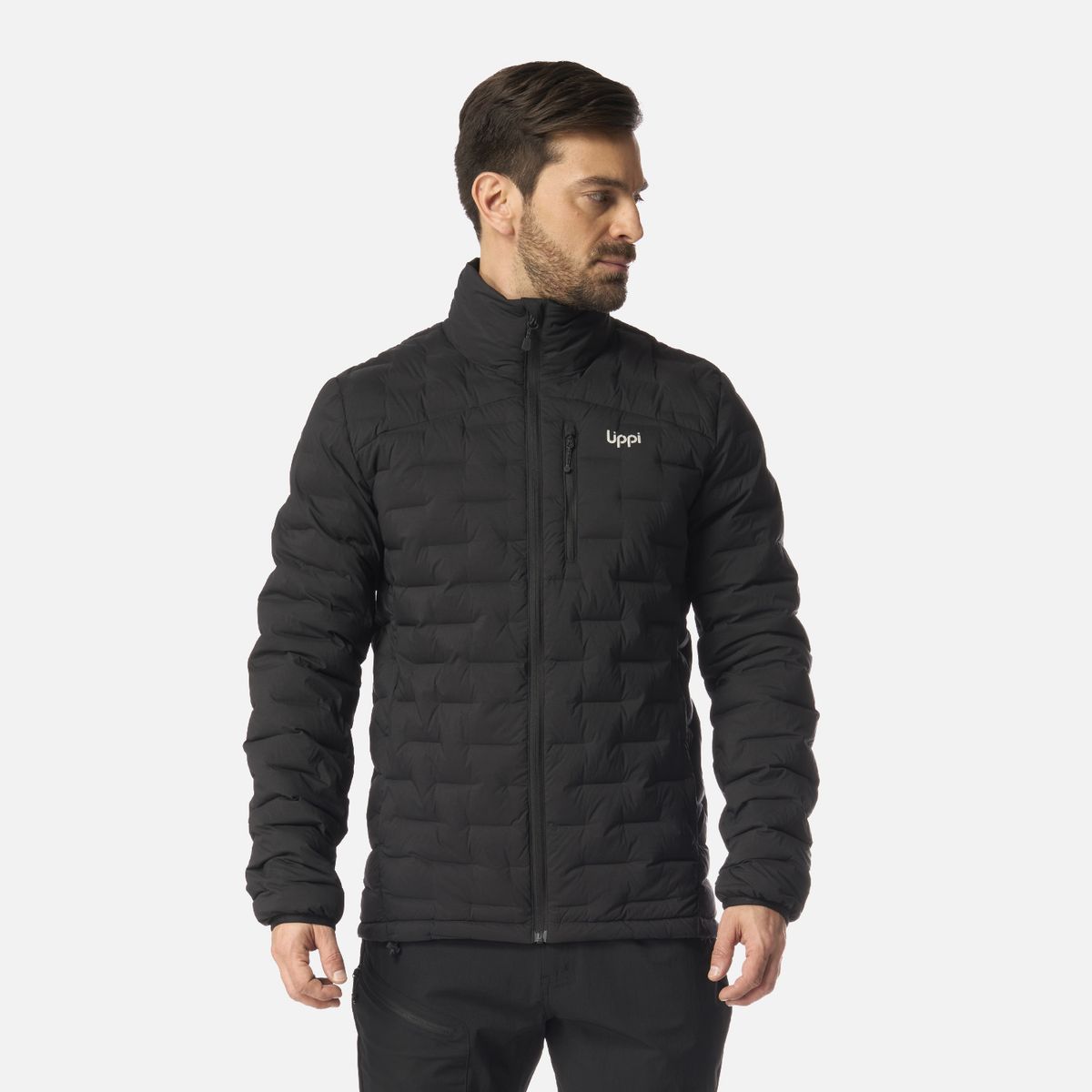 LIPPI - Chaqueta Hombre Ultimate Stretch Down Jacket Negro Lippi