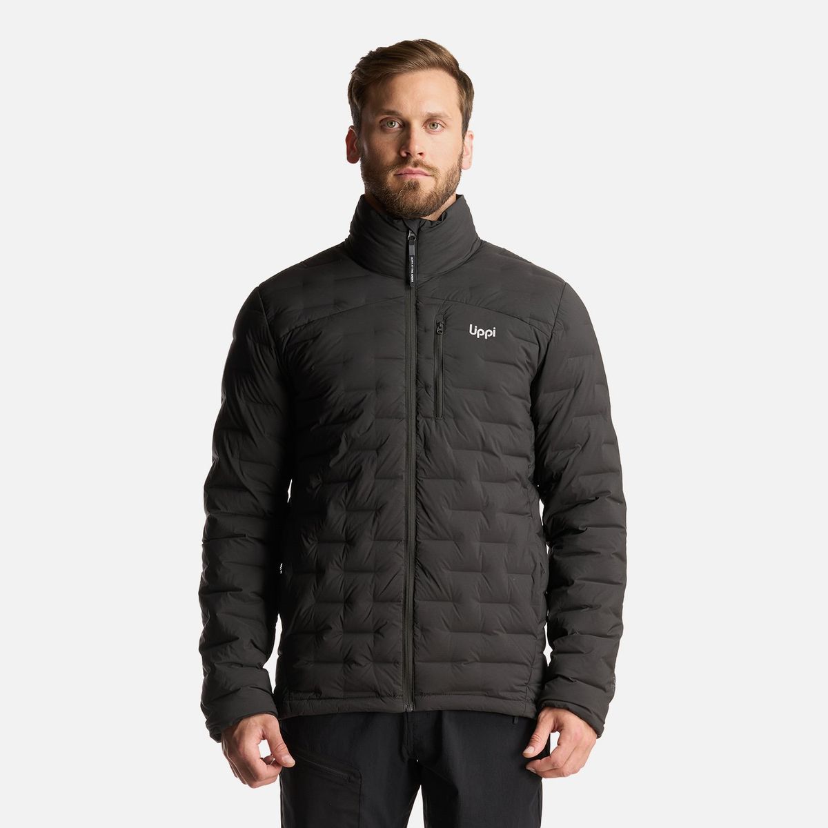 LIPPI - Chaqueta Hombre Ultimate Stretch Down Jacket Negro Lippi