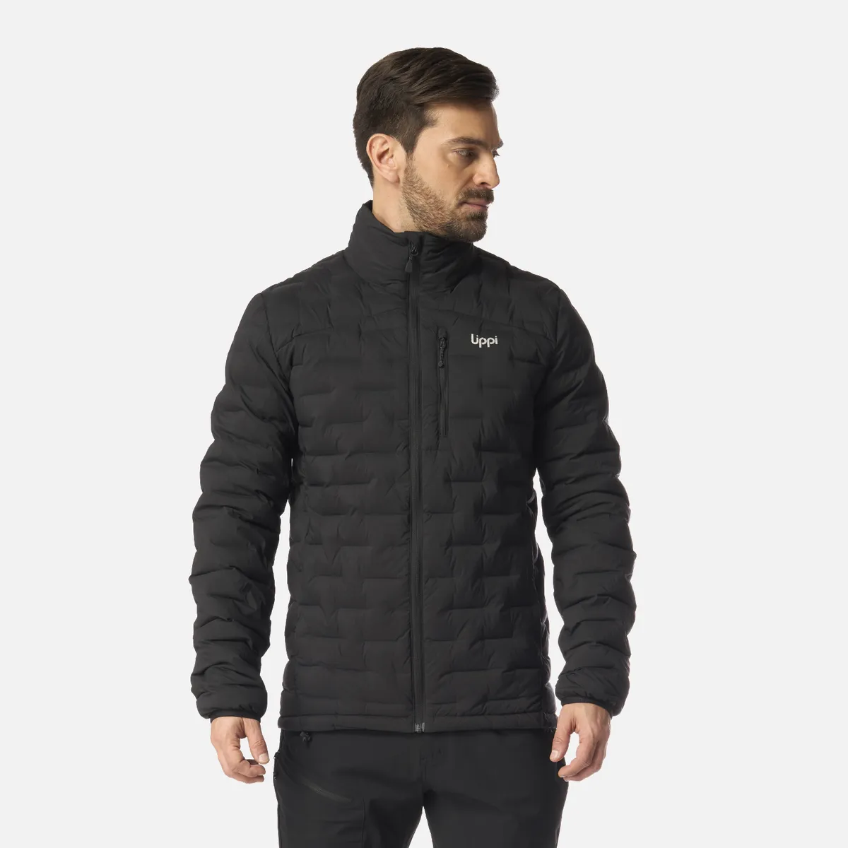 LIPPI - Chaqueta Hombre Ultimate Stretch Down Jacket Negro Lippi