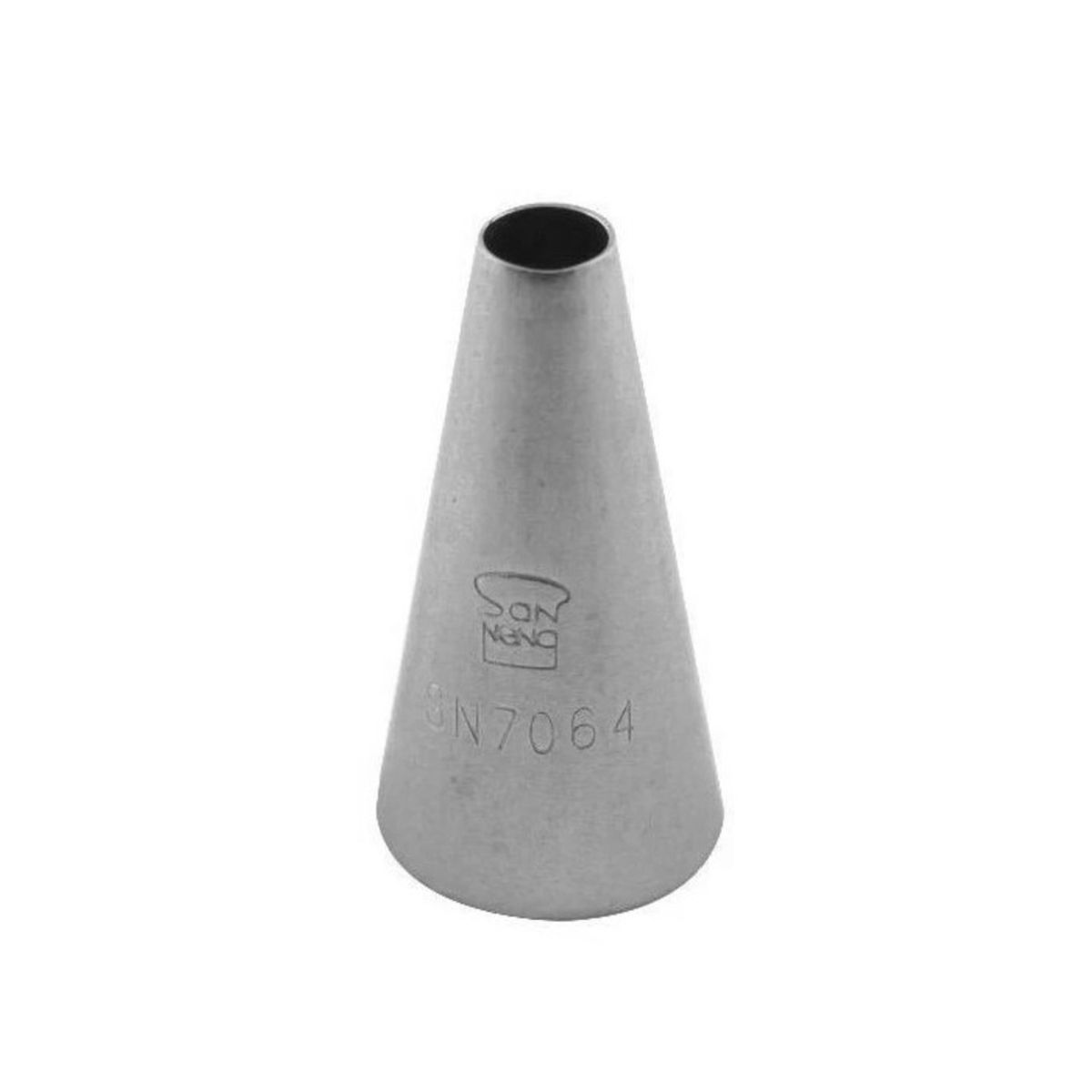 IMAHE - Set De 2 Boquilla Redonda Lisa Inox Ø6xø18x35mm IMAHE