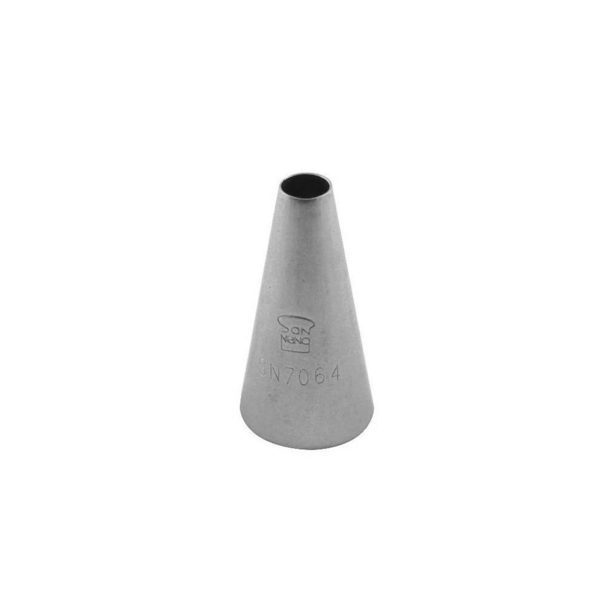 IMAHE - Set De 2 Boquilla Redonda Lisa Inox Ø6xø18x35mm IMAHE