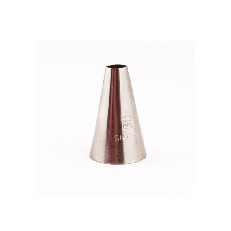 IMAHE - Set De 2 Boquilla Redonda Lisa Inox Ø9xø25x40mm IMAHE