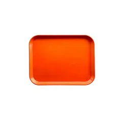 IMAHE - BANDEJA FIBRA DE VIDRIO 35 x 45 CM NARANJA