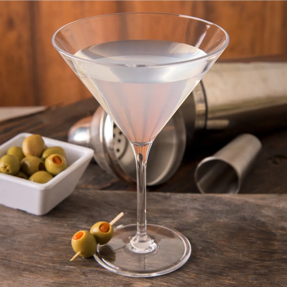 IMAHE - Set De 4 Copa Martini Policarbonato