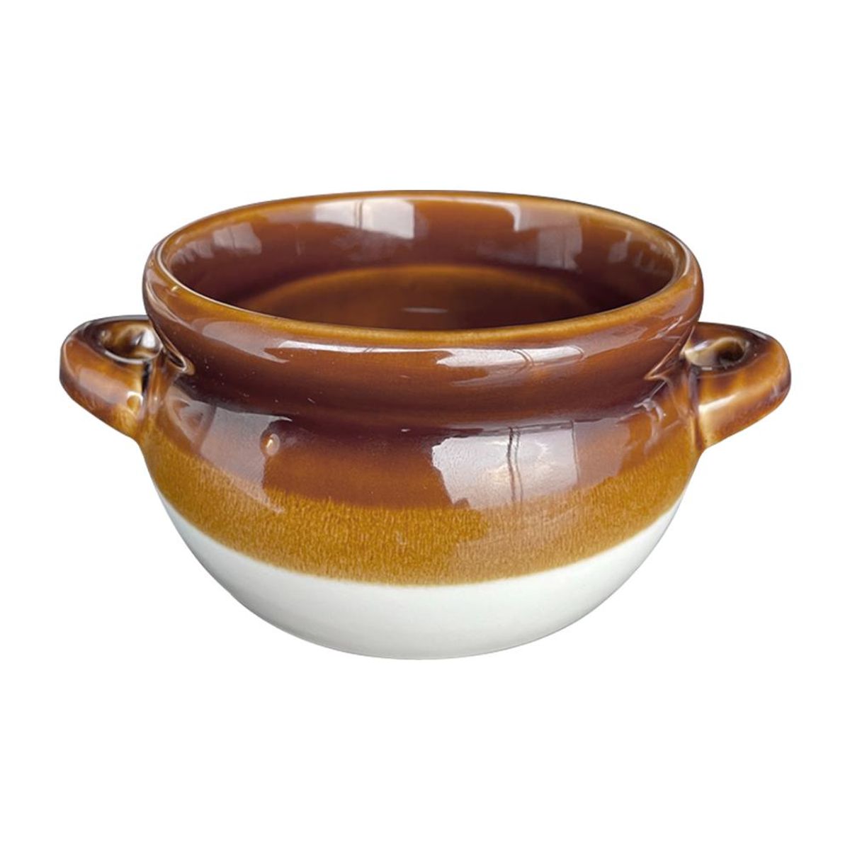 IMAHE - Set De 4 Bowl Ceramica 12 X 7.5 Cm Café Linea Jalisco IMAHE