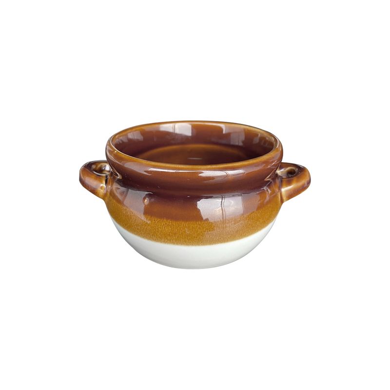 IMAHE - Set De 4 Bowl Ceramica 12 X 7.5 Cm Café Linea Jalisco IMAHE