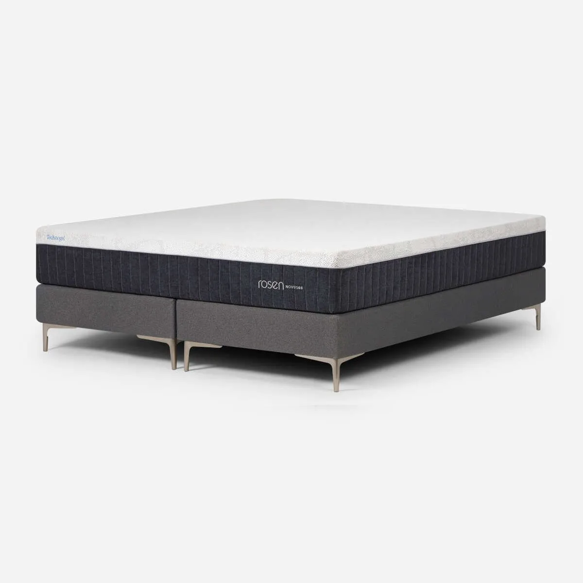 ROSEN - Box Spring Rosen Technogel Novus King 180 x 200 cm