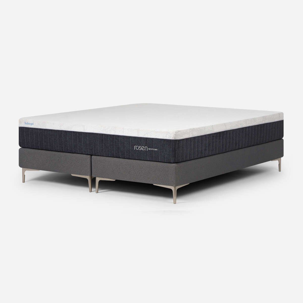 ROSEN - Box Spring Rosen Technogel Novus King 180 x 200 cm
