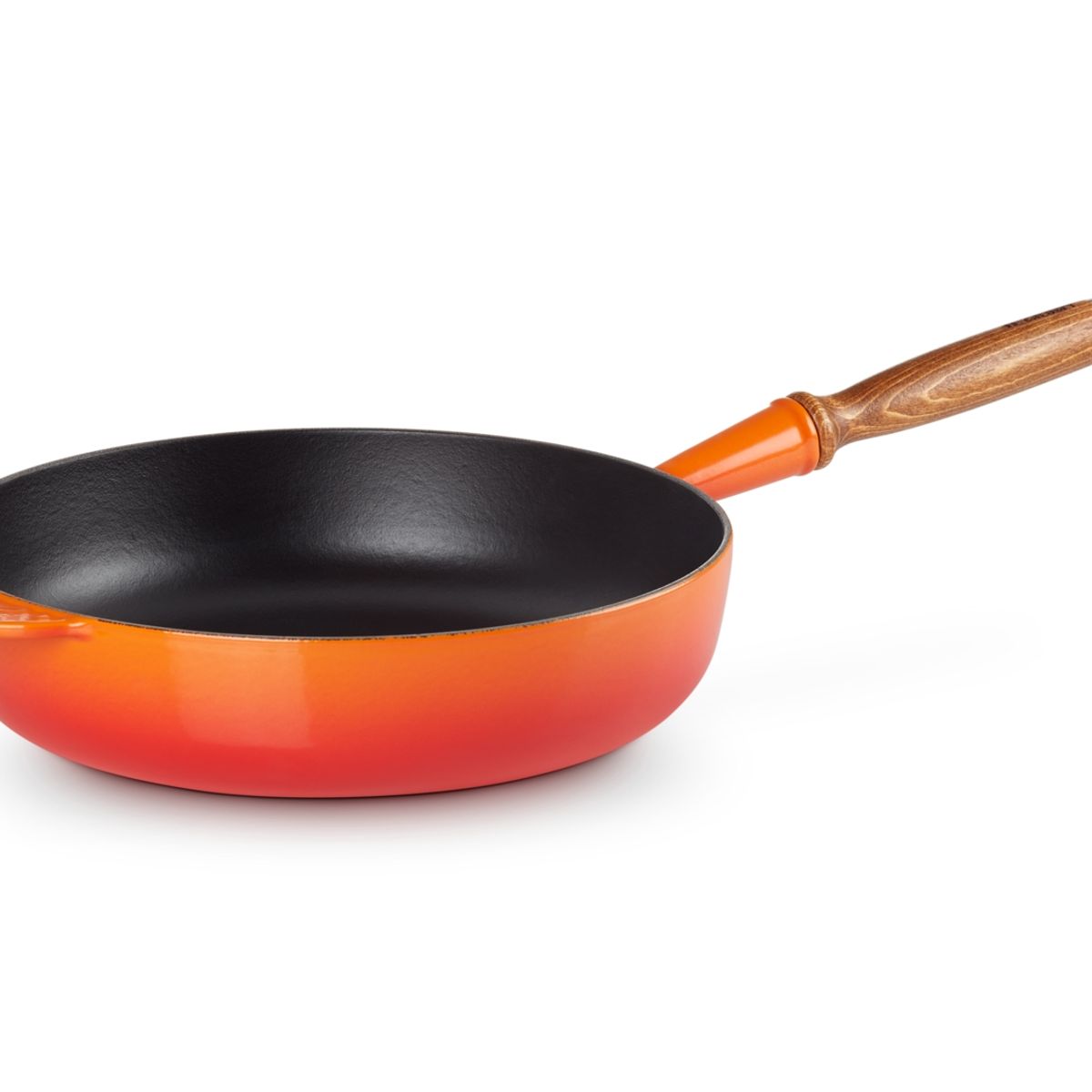 LE CREUSET - Le Creuset Sartén Alta 28 Cm Con Mango De Madera